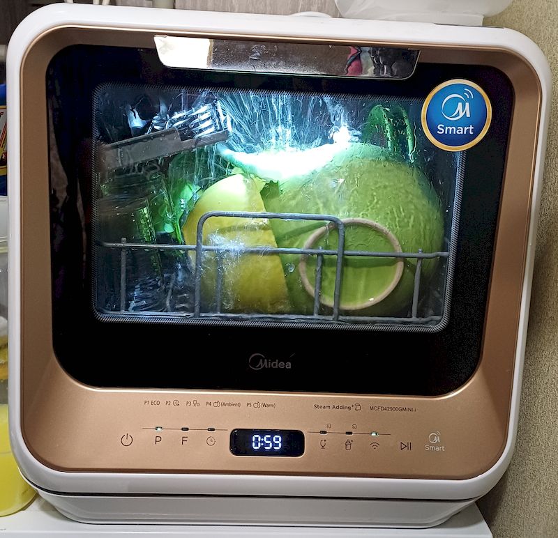 Посудомийні машини Midea MCFD42900G MINI-i
