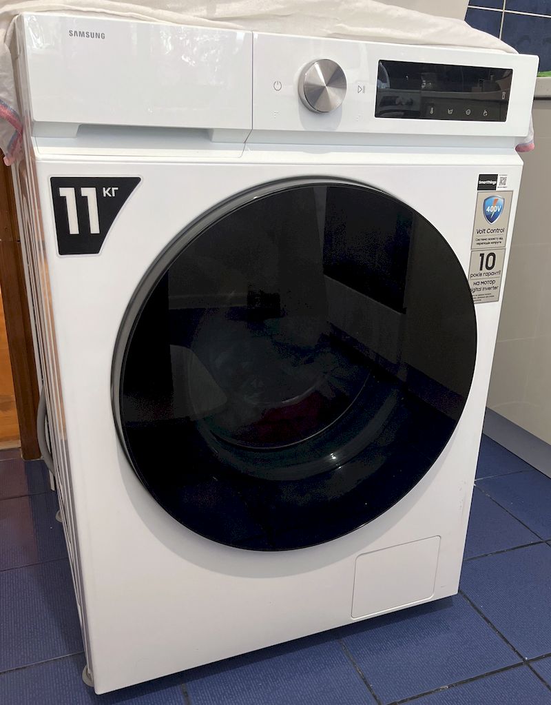 Прально-сушильна машина Samsung WD11DB7B85GWUA