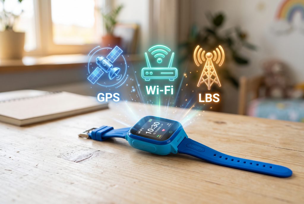 Як працює геолокація в дитячих смарт-годинниках різниця між GPS LBS та Wi-Fi